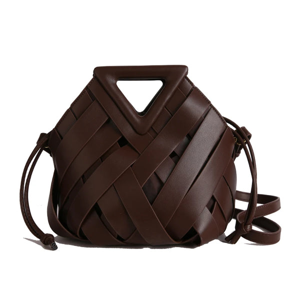Nova bolsa de ombro feminina versátil, design de nicho 2025