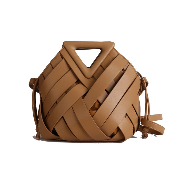 Nova bolsa de ombro feminina versátil, design de nicho 2025