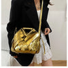 Nova bolsa de ombro feminina versátil, design de nicho 2025