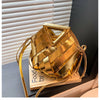 Nova bolsa de ombro feminina versátil, design de nicho 2025