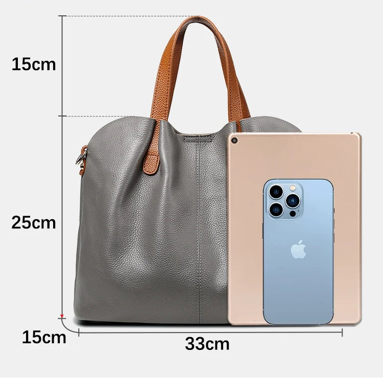 Bolsa de Couro Genuíno - Dianna