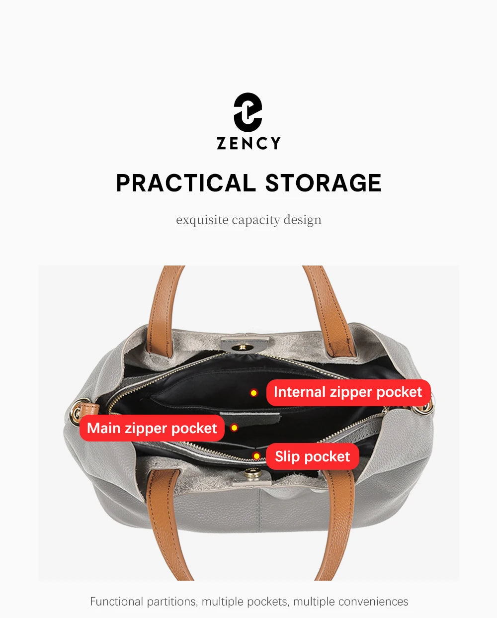 Bolsa de Couro Genuíno - Dianna