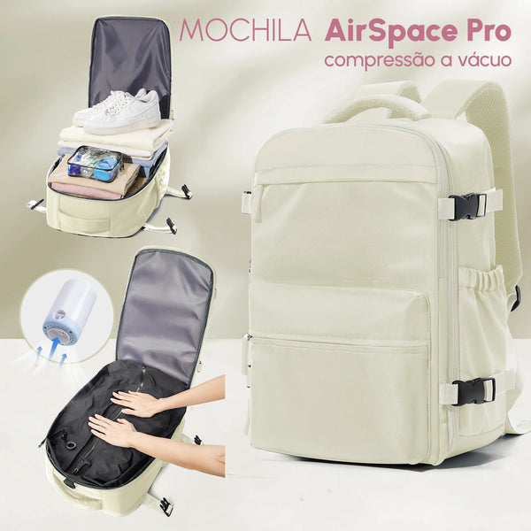 AirSpace Pro - Mochilda de compressão a vácuo