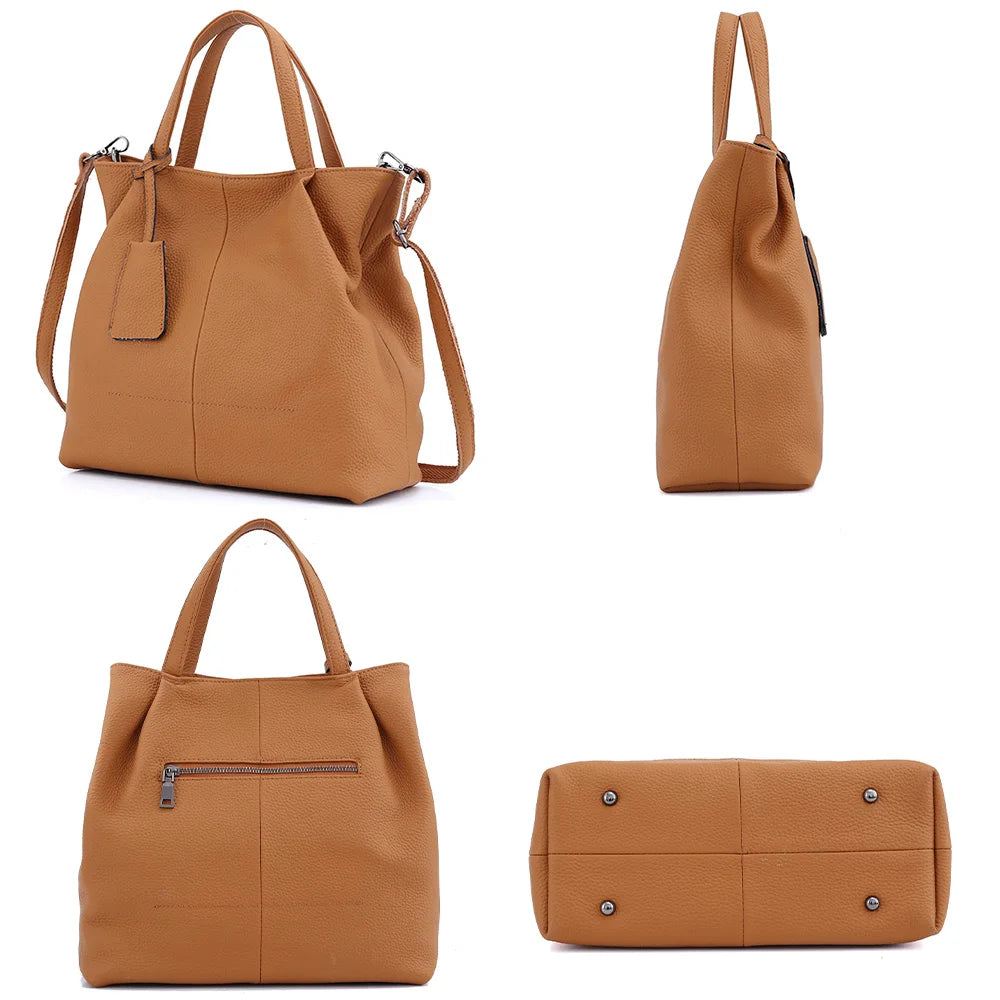 Bolsa de Couro Genuíno - Hillary