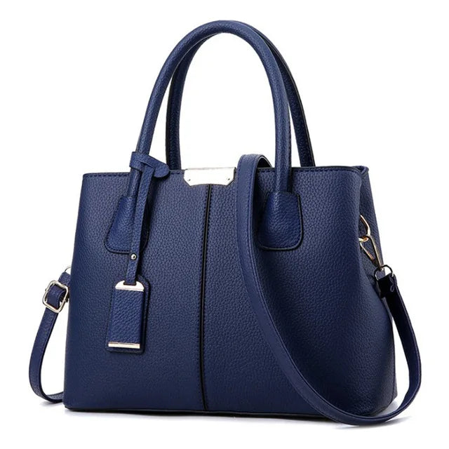 Bolsa Feminina Estruturada Vermelha – Estilo Moderno e Sofisticado