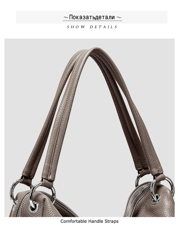 Bolsa de Couro Genuíno - Lauren