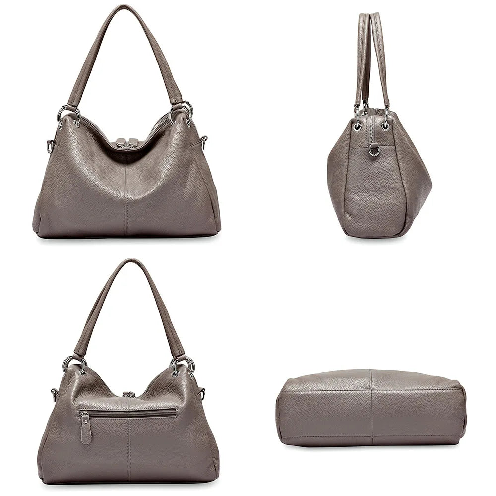 Bolsa de Couro Genuíno - Lauren