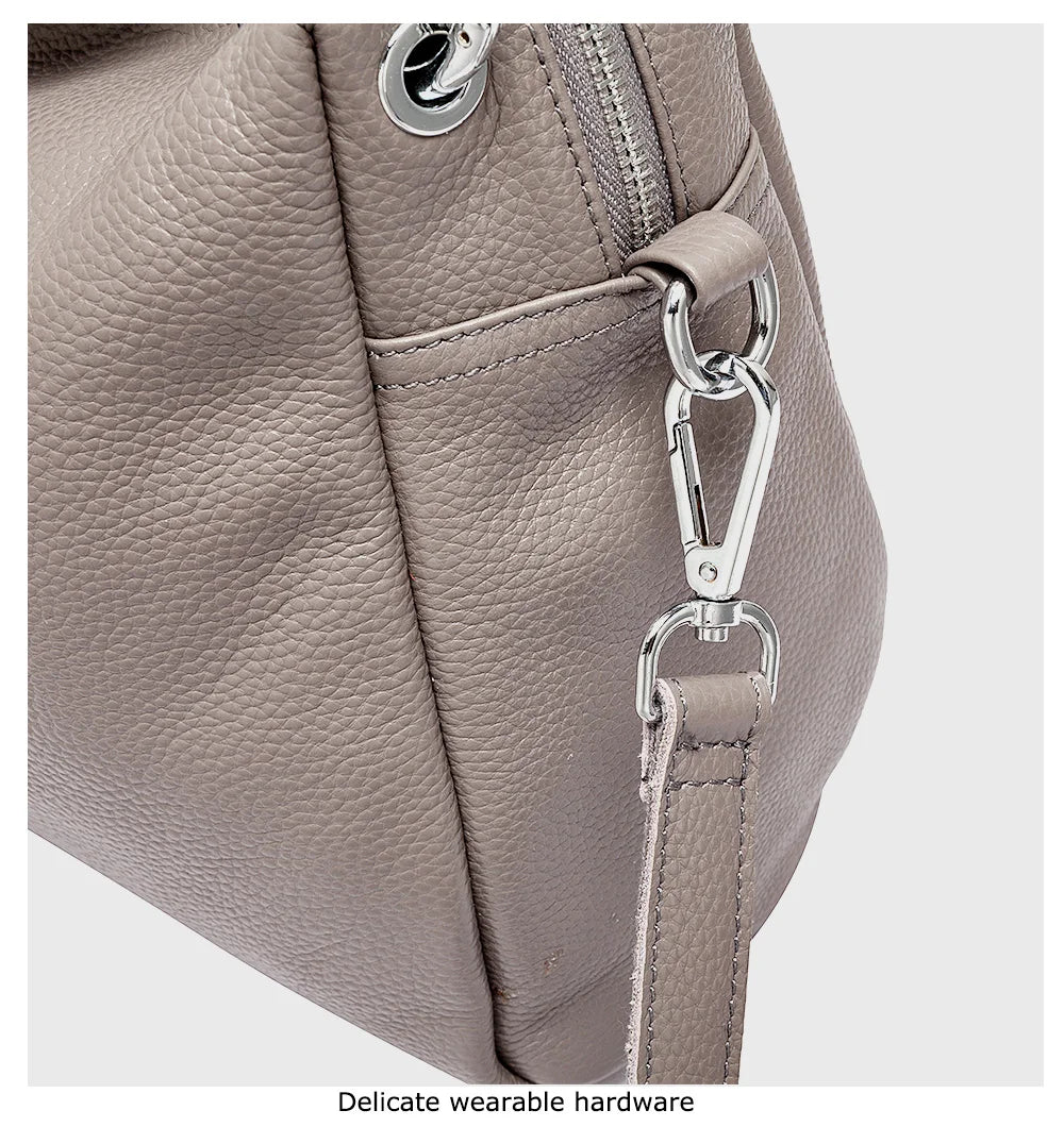 Bolsa de Couro Genuíno - Lauren