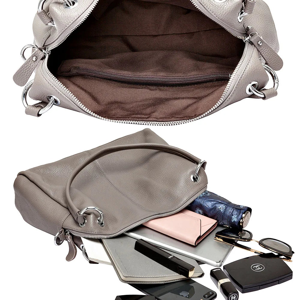 Bolsa de Couro Genuíno - Lauren