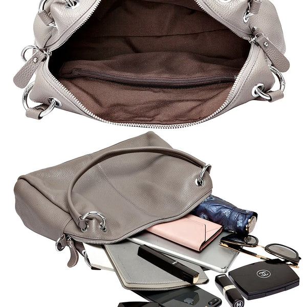 Bolsa de Couro Genuíno - Lauren