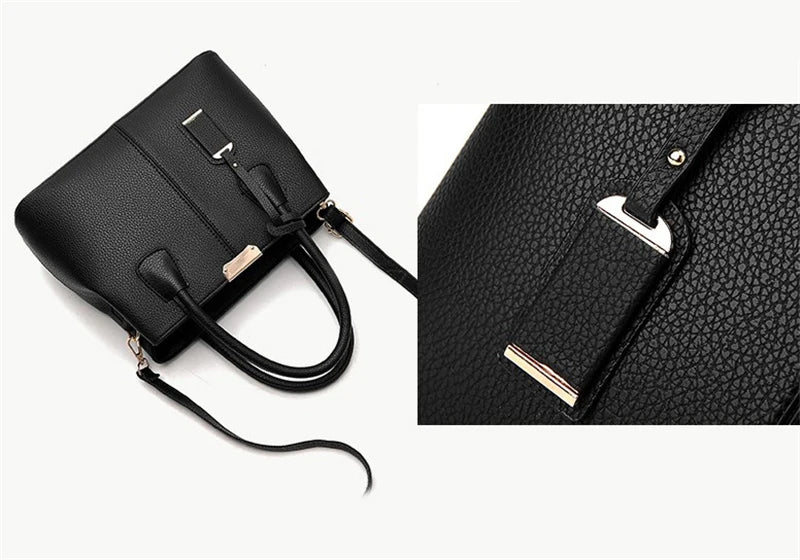 Bolsa Feminina Estruturada Vermelha – Estilo Moderno e Sofisticado