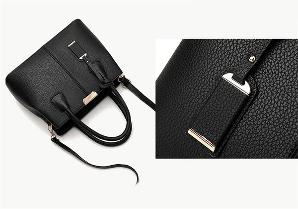 Bolsa Feminina Estruturada Vermelha – Estilo Moderno e Sofisticado