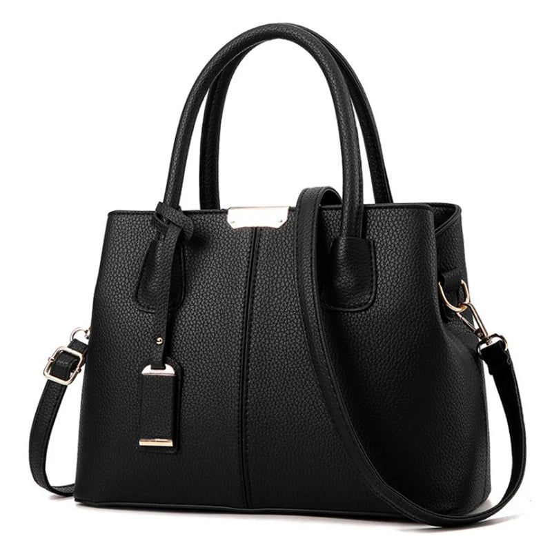 Bolsa Feminina Estruturada Vermelha – Estilo Moderno e Sofisticado