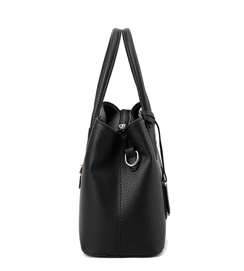 Bolsa Feminina Estruturada Vermelha – Estilo Moderno e Sofisticado