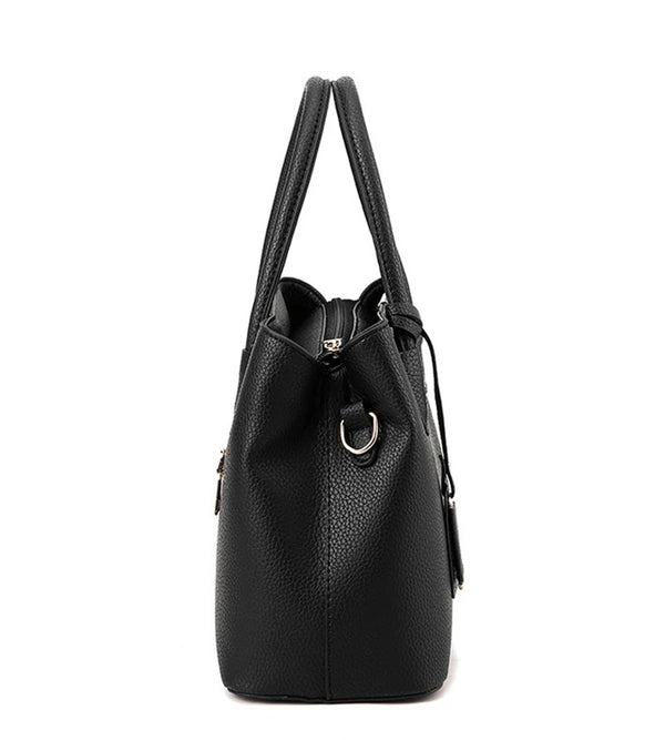 Bolsa Feminina Estruturada Vermelha – Estilo Moderno e Sofisticado
