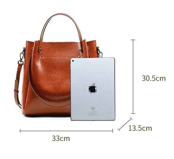 Bolsa em Couro Legítimo - Camille