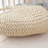 Summer Half-moon Straw Bag For Women Handmade Portable Handbag Large Capacity Beach Bag Basket Woven Top-handle Bag Purse Totes