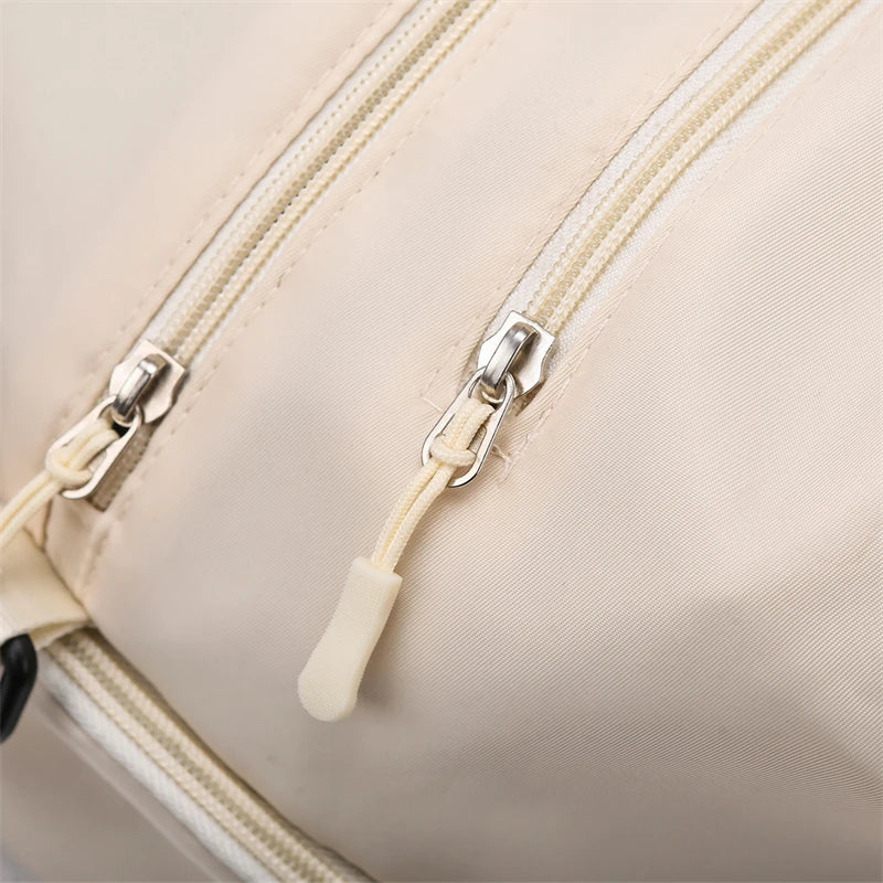 Bolsa Fitness Angela - Bolsa Feminina Impermeável de Nylon – Compartimento Seco e Molhado