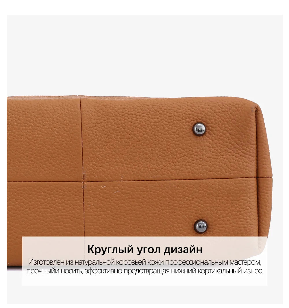 Bolsa de Couro Genuíno - Hillary