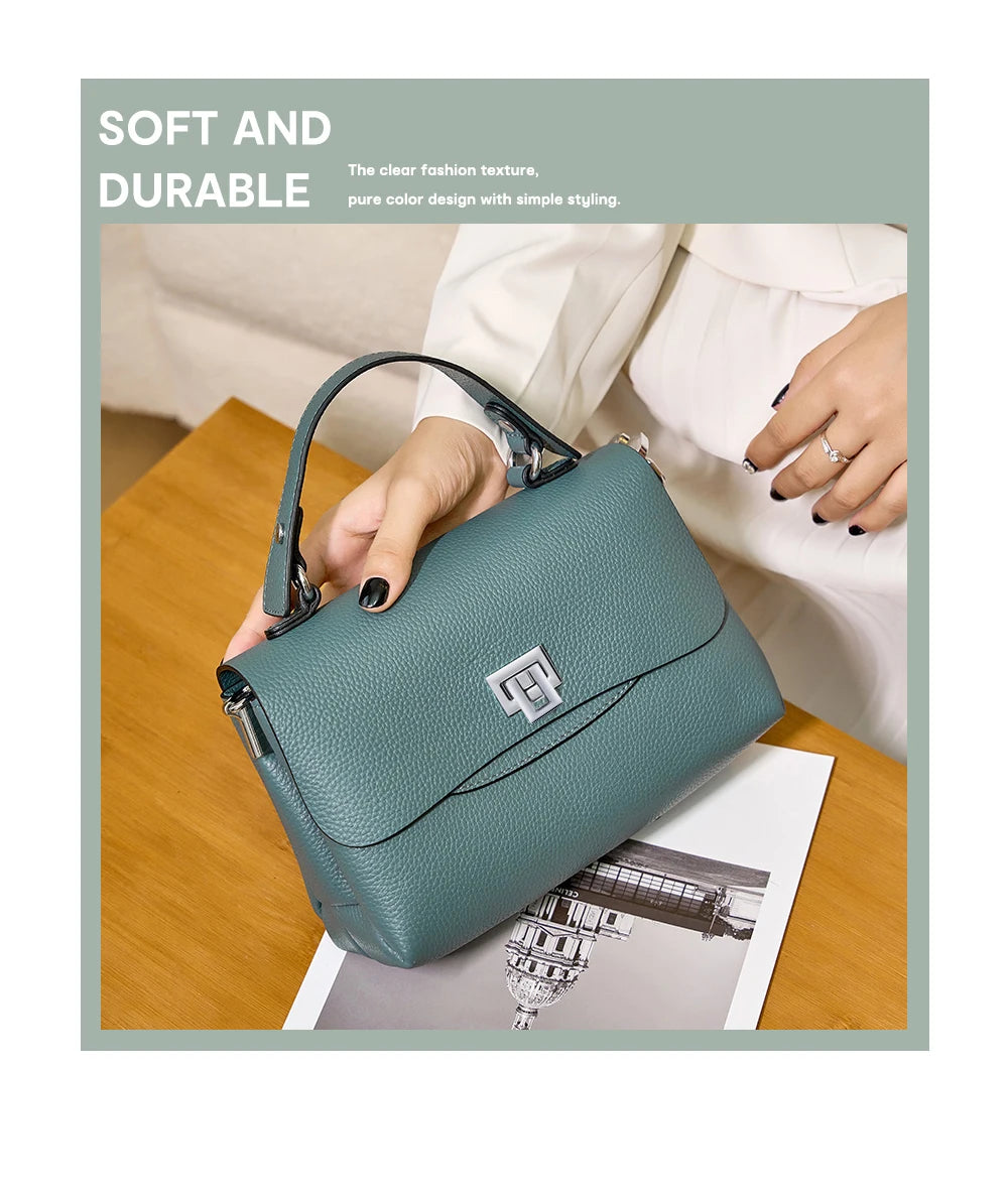 Bolsa em Couro Legítimo - Mônaco