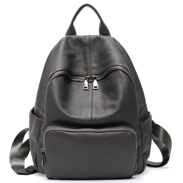 Mochila Laura - Couro Genuino- Perfeita para os estudos