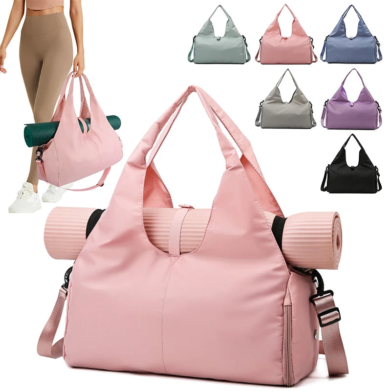 Bolsa Namastê - Bolsa Impermeável de Nylon – Compartimento Seco e Molhado