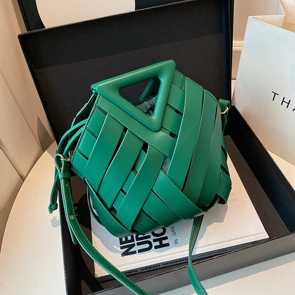 Nova bolsa de ombro feminina versátil, design de nicho 2025