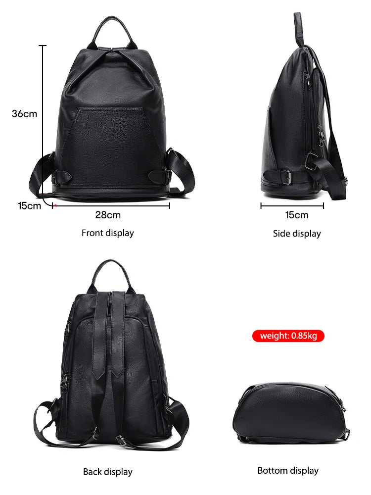 Mochila Tokyo - Mochila Anti Futo Feita Em Couro Legítimo