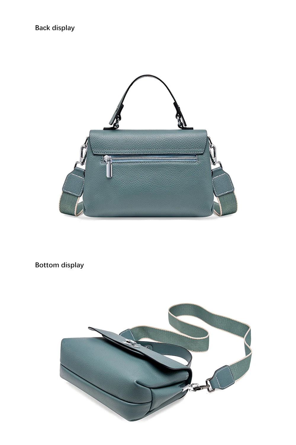 Bolsa em Couro Legítimo - Mônaco