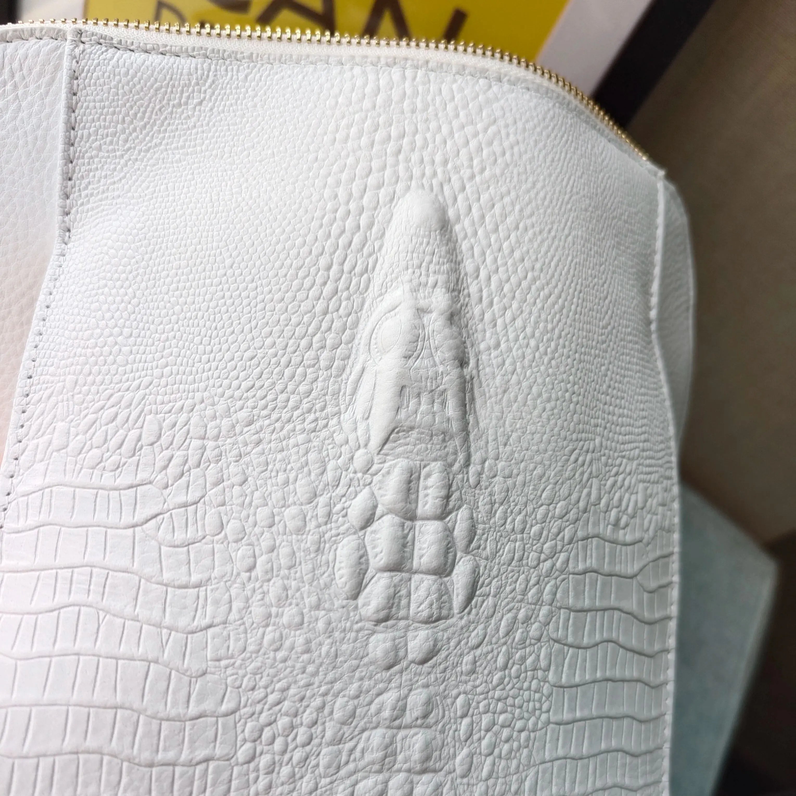 Bolsa em Couro Legítimo - Crocodile