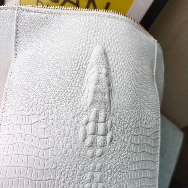 Bolsa em Couro Legítimo - Crocodile