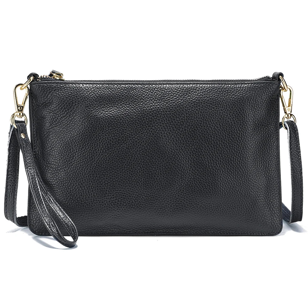 Bolsa de Mão Em Couro Legítimo
