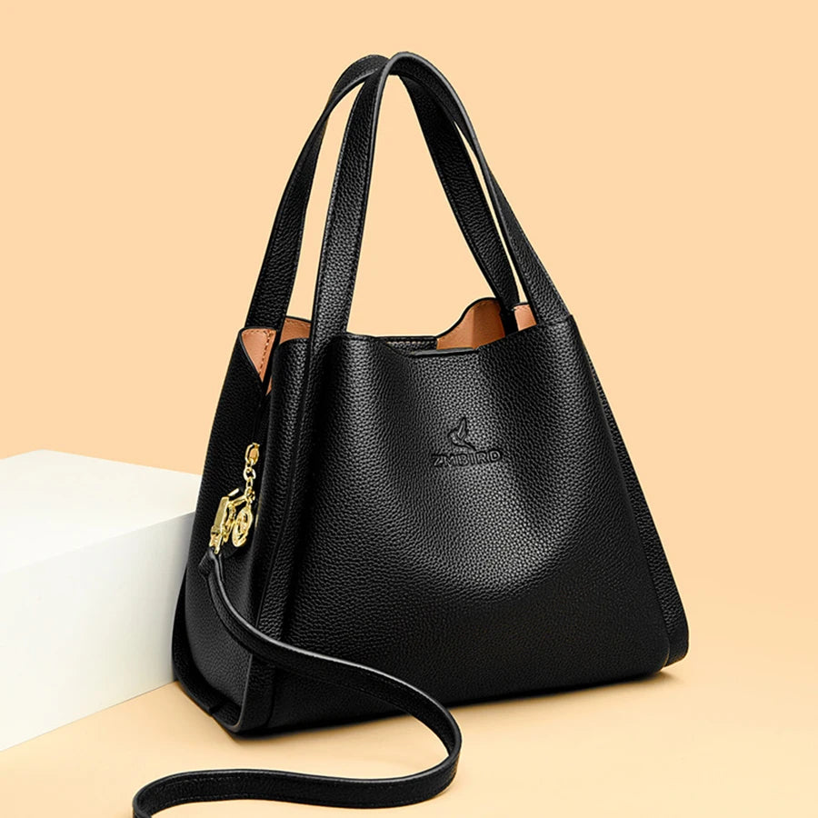 Bolsas femininas de couro legítimo