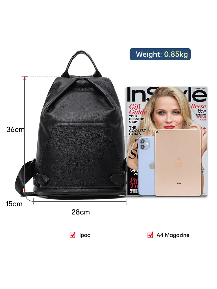 Mochila Tokyo - Mochila Anti Futo Feita Em Couro Legítimo