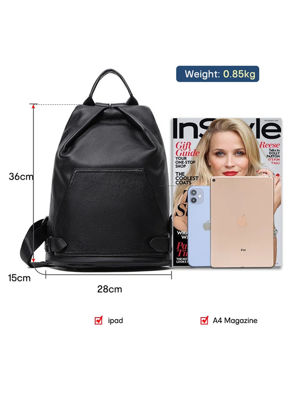 Mochila Tokyo - Mochila Anti Futo Feita Em Couro Legítimo