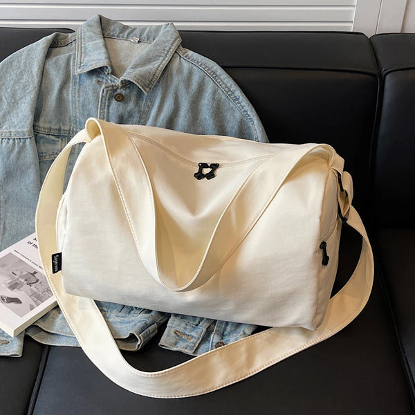 Bolsa - Fitness Isa - Bolsa Impermeável de Nylon – Compartimento Seco e Molhado