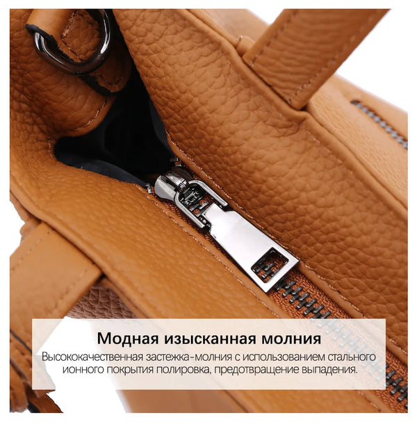 Bolsa de Couro Genuíno - Hillary