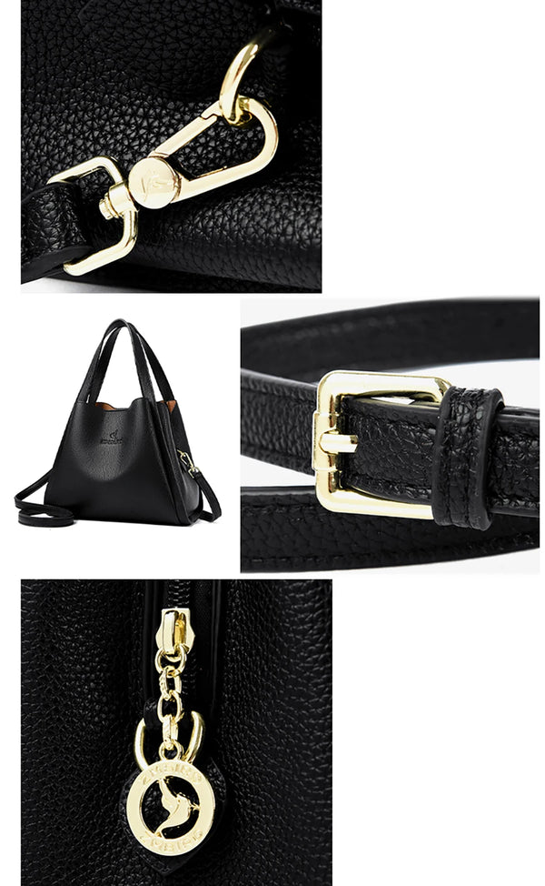 Bolsas femininas de couro legítimo