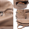 Mochila Laura - Couro Genuino- Perfeita para os estudos