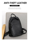 Mochila Tokyo - Mochila Anti Futo Feita Em Couro Legítimo