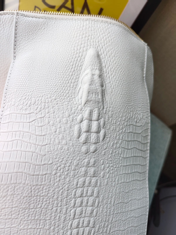 Bolsa em Couro Legítimo - Crocodile
