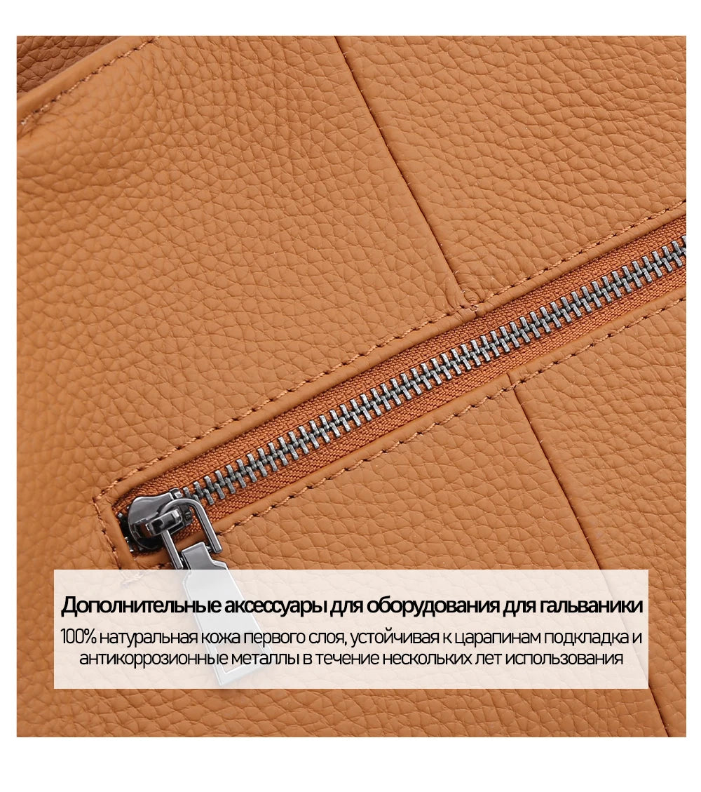 Bolsa de Couro Genuíno - Hillary