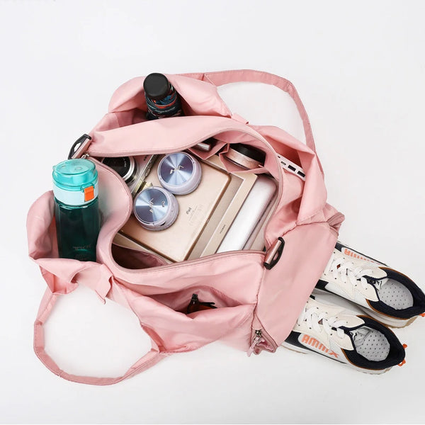 Bolsa Namastê - Bolsa Impermeável de Nylon – Compartimento Seco e Molhado