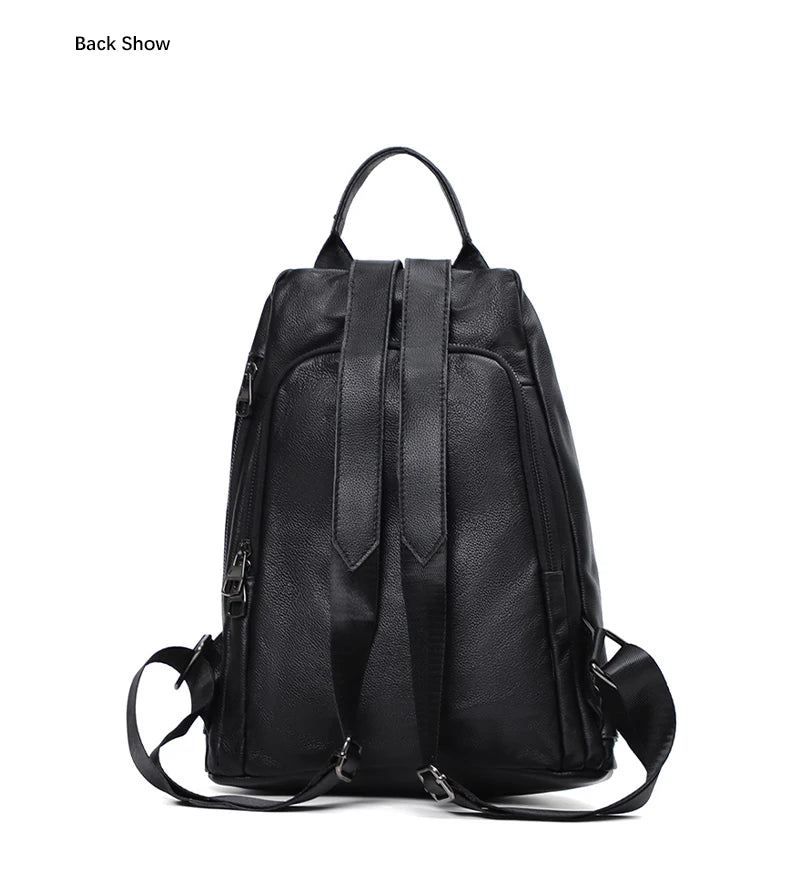 Mochila Tokyo - Mochila Anti Futo Feita Em Couro Legítimo
