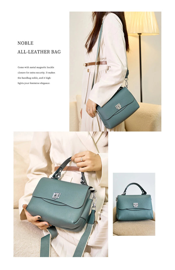 Bolsa em Couro Legítimo - Mônaco