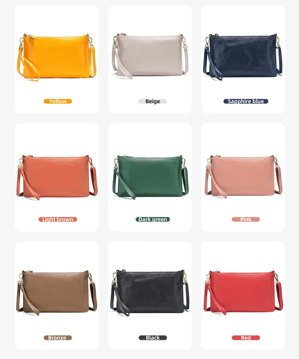 Bolsa de Mão Em Couro Legítimo