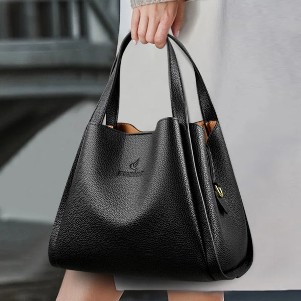 Bolsas femininas de couro legítimo