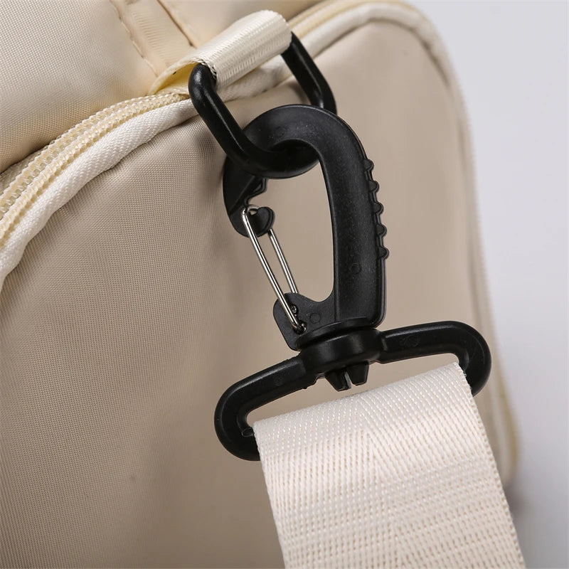 Bolsa Fitness Angela - Bolsa Feminina Impermeável de Nylon – Compartimento Seco e Molhado