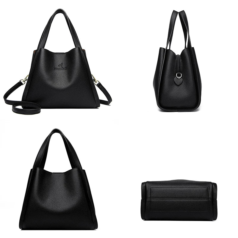 Bolsas femininas de couro legítimo