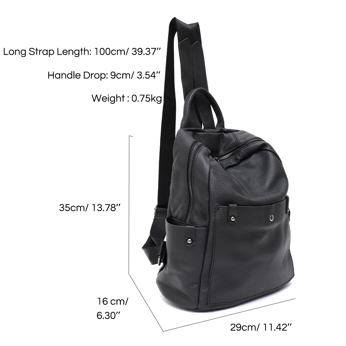 Mochila de couro bovino genuíno macio para uso diário, feminina, masculina, espaçosa, com vários bolsos, fashion, casual, versátil, para viagens, negócios, faculdade